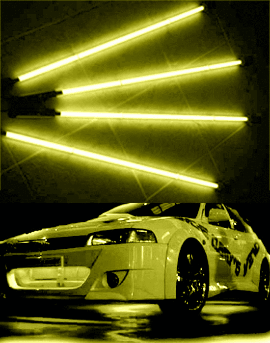 Yellow Neon Underbody Under Car Neons - Car & Truck Lights