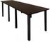 12' x 4' Standing Height Conference Table w/Square Post Legs