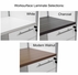 12'W x 12'D x 7'H White Laminate Washable Complete 4-Person Cluster Office Cubicle - Starter Unit