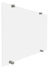 24&quot x 16&quot Clear Acrylic Wet Erase Marker Board - Other Sizes Available