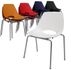 300 lb. Capacity Scoop Stacking Chair