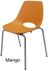 300 lb. Capacity Scoop Stacking Chair
