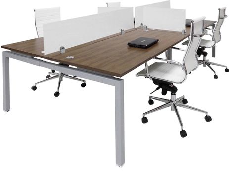 4-Person Benching Workstation w/66