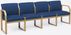 4-Seat Sofa in Standard Fabric or Vinyl