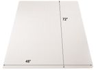 48&quot x 72&quot High Pile Carpet .25&quot Thick Rectangular Chair Mat