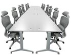 56&quot x 216&quot Converge Easy Flip Modular Conference Table