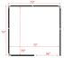 6'W x 6'D x 5'H Clear Acrylic Modular Office - Starter