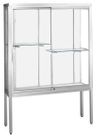 66&quotH Challenger Series Locking Display Cases Up to 12' Wide!