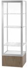72&quotH Tower Locking Display Case