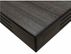 8' Rectangular Table in Charcoal/Silver with 6 Black Chairs Conference Room Set
