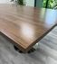 8'x4' Modern Walnut Rectangular Conference Table w/ Six Mesh Back Chairs with Headrests