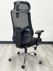 8'x4' Modern Walnut Rectangular Conference Table w/ Six Mesh Back Chairs with Headrests