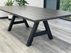 8' Rectangular Conference Table with Metal A-Frame Base - More Sizes Available