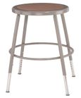 Adjustable Height Heavy-Duty Lab & Shop Stools - 19&quot-27&quotH Lab Stool - 300-lb Weight Capacity