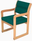 Oak Value Series 400lb Capacity Arm Chair