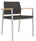 Avon Fully Upholstered Stackable Guest Chair in Upgrade Fabric or Healthcare Vinyl