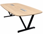 Beaumont Steel V-Leg 8' Conference Table