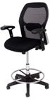 Ergonomic Mesh Back Ultra Office Stool w/ 22&quot-30&quot Seat Height