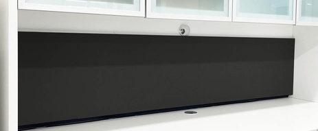 Fabric Tackboard for Storage Hutch