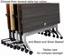 Flip & Stow Mobile Training Tables w/Privacy Panel - 60