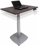 Small Office Electric Lift Desks in Charcoal - 36&quotW x 24&quotD Table Top - FREE with $10,000 Purchase!