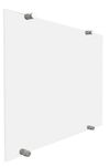24&quot x 24&quot Clear Acrylic Wet Erase Marker Board w/Marker - FREE with $1,000.00 Purchase!