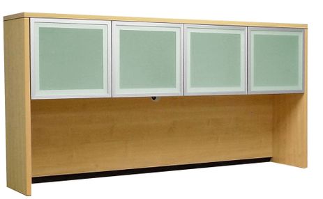 Maple Glass Door Hutch