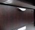 Mocha Peninsula U-Shaped Workstation w/Hutch