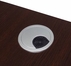 Mocha Laminate Straight Front U-Workstation