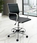 Modern Classic Office Stool w/23&quot - 32&quotH Seat Height