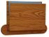 Open End Chart Holder with Oval Mounting Plate