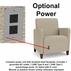 Ravenna 3 Seats w/ Center Arms in Upgrade Fabric or Healthcare Vinyl