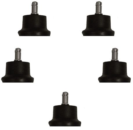 Optional Set of  5 Fixed Height Chair Glides