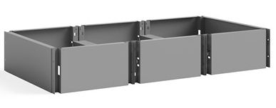 Triple Locker Metal Base