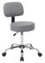 Vinyl Doctor's Stool w/Backrest & 21