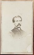 Cdv of 1st Lt. John Van de Sande, 115th NY Infantry, Mortally WIA at Deep Bottom, Va.