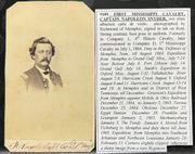 Cdv of 4th Illinois Cavalry/1st Mississippi Cavalry officer
