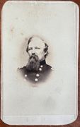 Cdv of Union Cavalry General John P. Hatch, Medal of Honor Recipient 