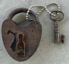 Civil War Padlock & Key