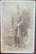 **SOLD** Id'd 6th US Cavalry New Mexico Cabinet Card