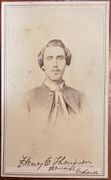 **SOLD** Ink signed cdv of 21st Indiana Inf/1st Indiana Heavy Artillery Soldier