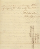 Back page of the letter:
