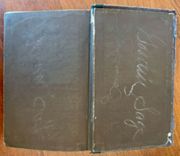 View of the inside cover: