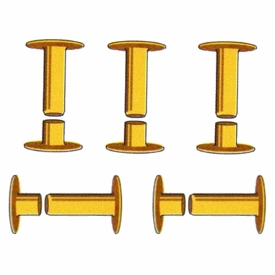 2 Piece Rivets 7/16 Long (200 Pack)
