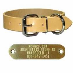 3/4 in Perma Dog Collar with Name Plate 