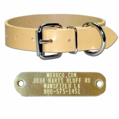 3/4 in Perma Dog Collar with Name Plate