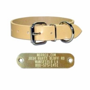 3/4 in Perma Dog Collar with Name Plate 