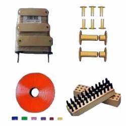 Blank Name Plates and Rivets