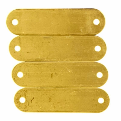 Brass Name Plates Seconds (bag of 50)