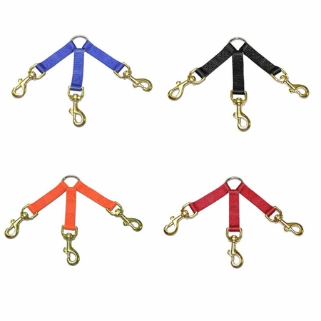 Bravo Nylon Couplet for 3 Dogs